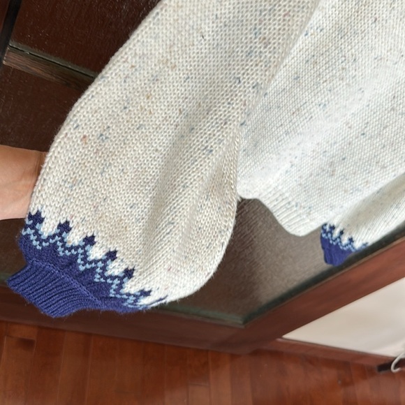 Anthropologie Saylor
Rainbow Balloon-Sleeve Intarsia Sweater size Large NWT - Picture 13 of 13